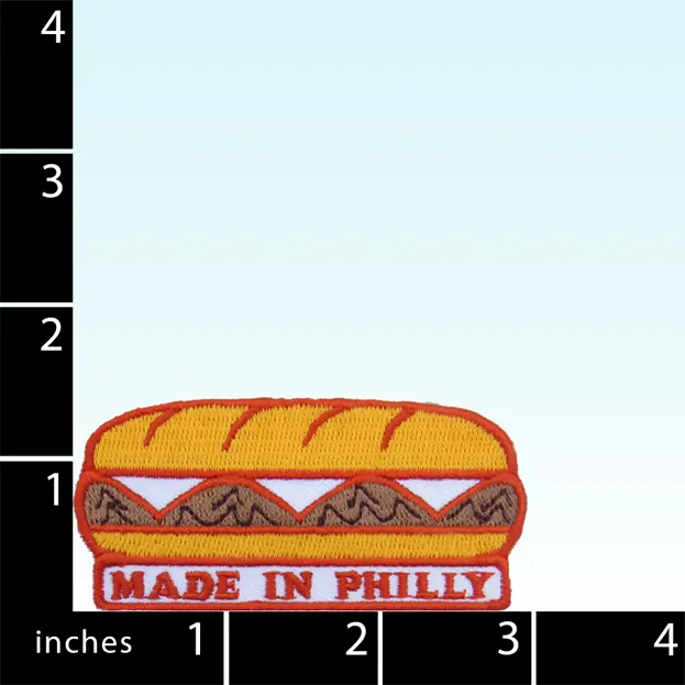Made in Philly Cheesesteak Patch