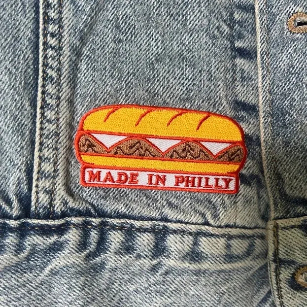 Made in Philly Cheesesteak - Iron-On Patch