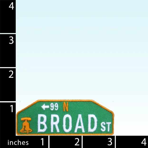 Philadelphia Street Sign Patch