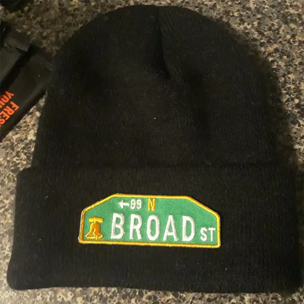 Philadelphia Street Sign - Broad Street - Iron-On Patch