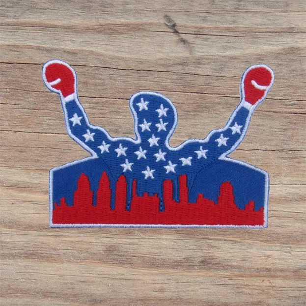 Italian Stallion Skyline - Iron-On Patch