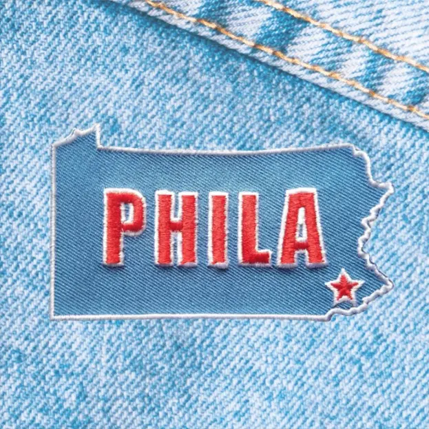 PHILA PA State - Iron-On Patch
