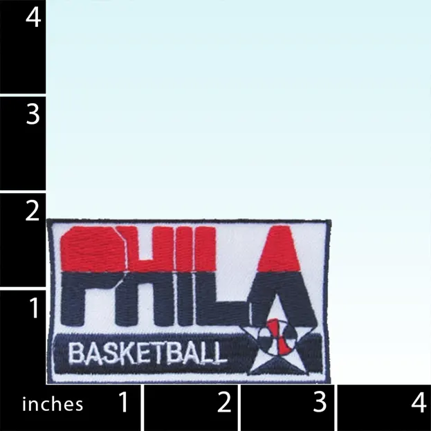 PHILA Basketball - Iron-On Patch