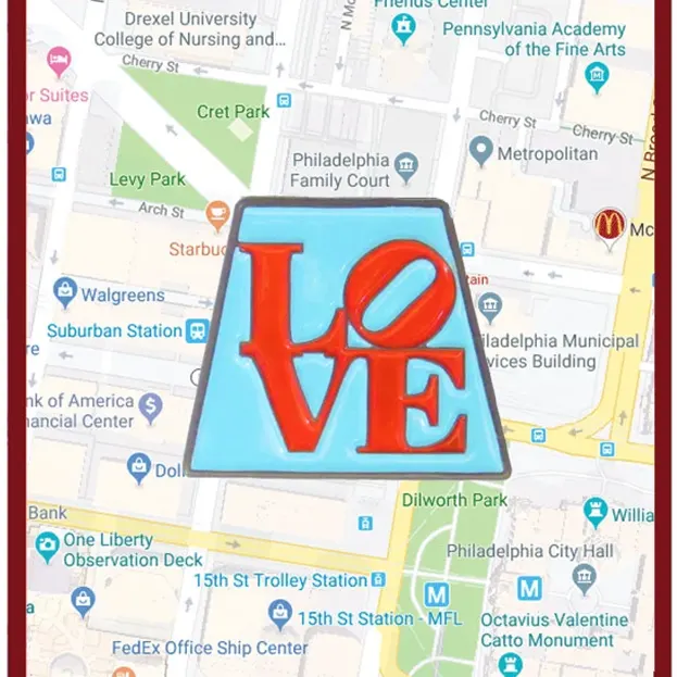 LOVE Park - Lapel Pin