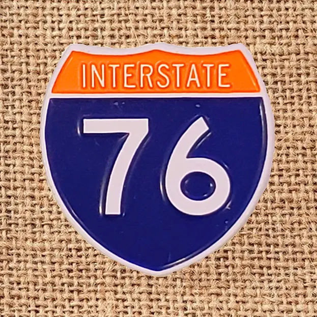 Interstate I-76 - Lapel Pin