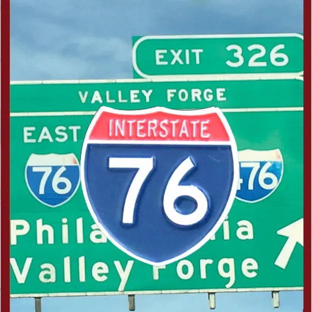 Interstate I-76 - Lapel Pin