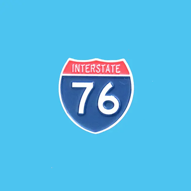 Interstate I-76 - Lapel Pin