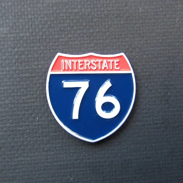 Interstate I-76 - Lapel Pin