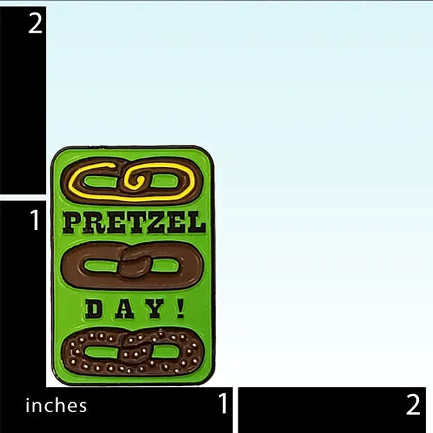 Philly Pretzel Day - Lapel Pin