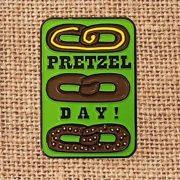 Philly Pretzel Day - Lapel Pin