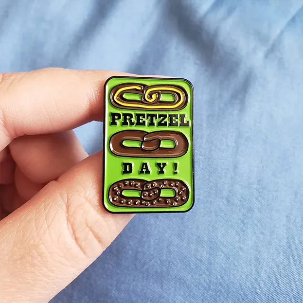 Philly Pretzel Day - Lapel Pin