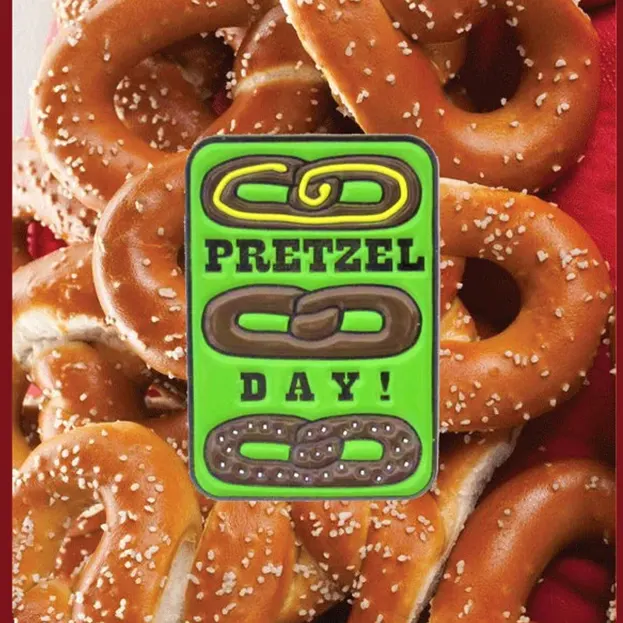 Philly Pretzel Day - Lapel Pin