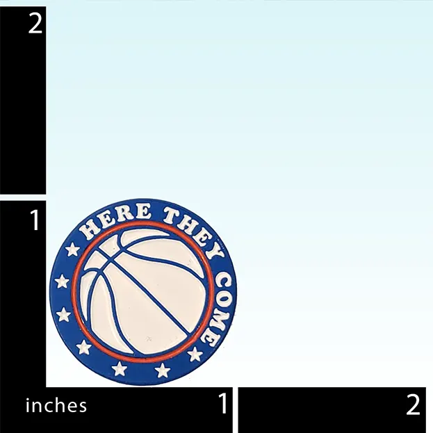 Here They Come - Lapel Pin