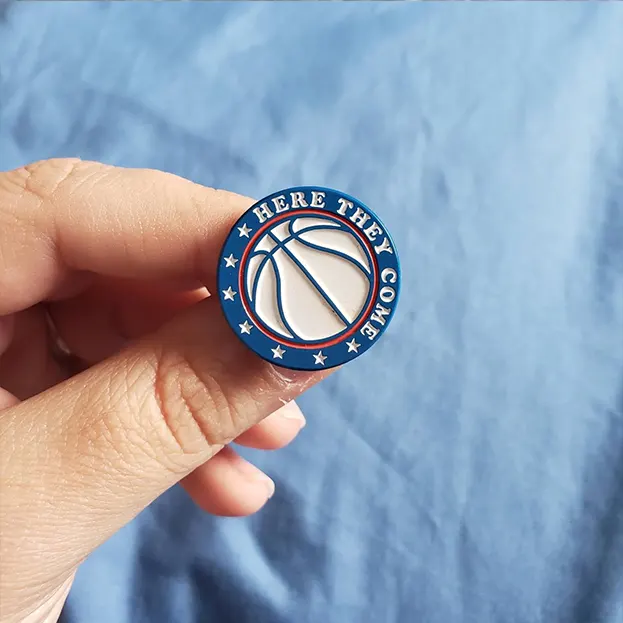 Here They Come - Lapel Pin