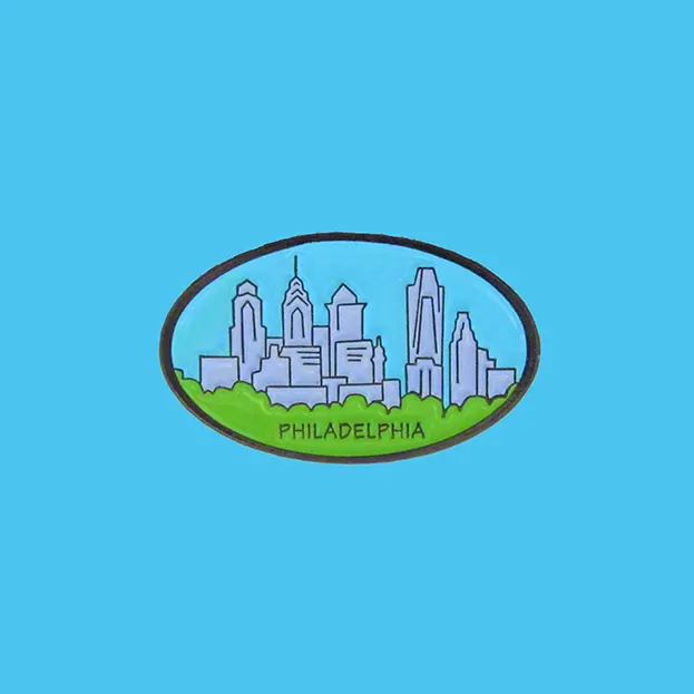Philadelphia City Skyline - Lapel Pin