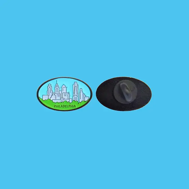 Philadelphia City Skyline - Lapel Pin