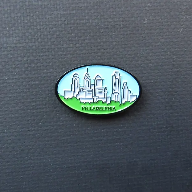 Philadelphia City Skyline - Lapel Pin