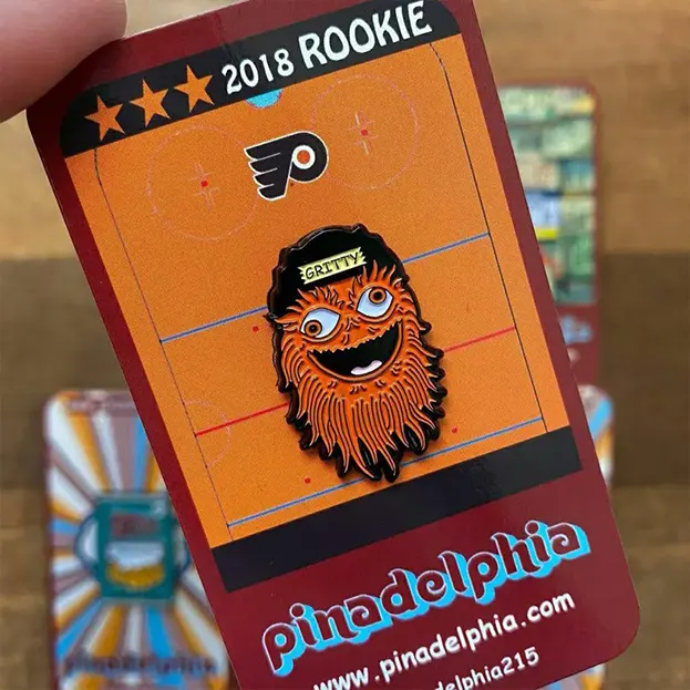 Philadelphia Hockey Mascot - Lapel Pin