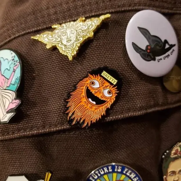 Philadelphia Hockey Mascot - Lapel Pin