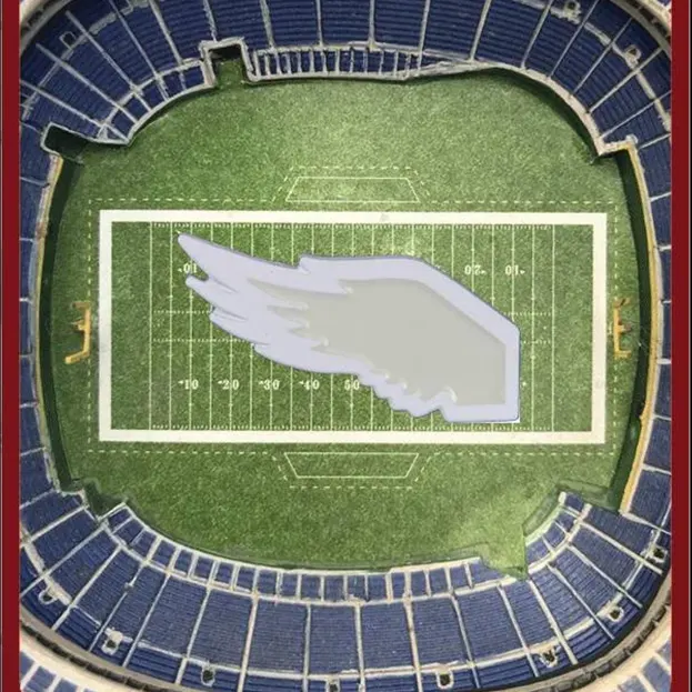 Philadelphia Football Retro Wing - Lapel Pin