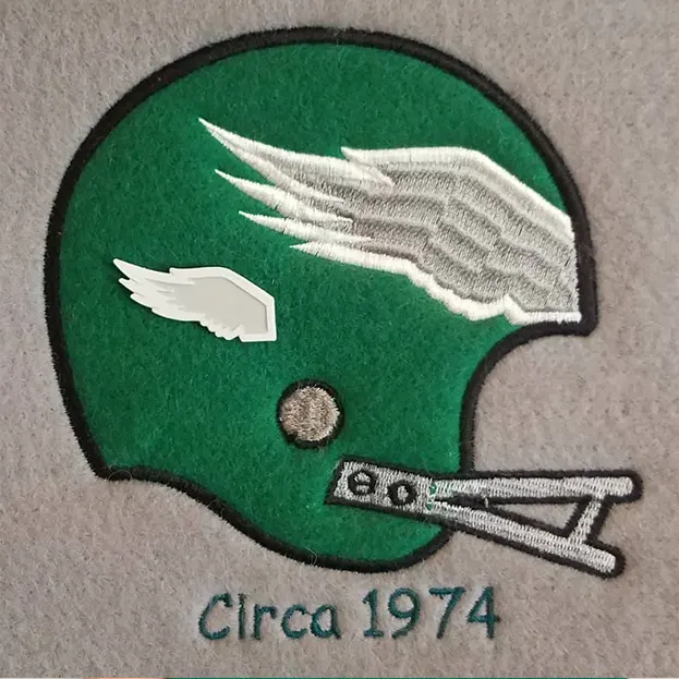 Philadelphia Football Retro Wing - Lapel Pin
