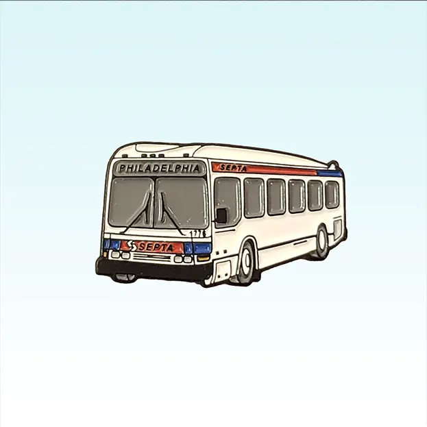 Philadelphia Septa Bus - Lapel Pin