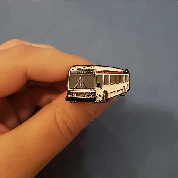 Philadelphia Septa Bus - Lapel Pin