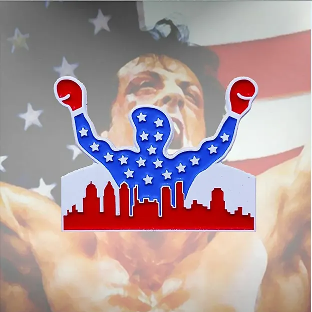 Italian Stallion Skyline - Lapel Pin