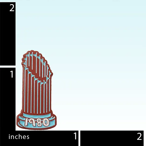 1980 Philadelphia Baseball - Lapel Pin