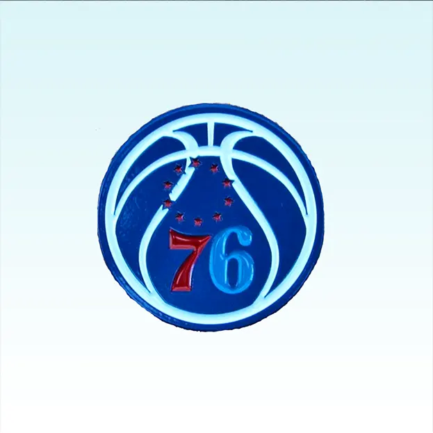 76 Basketball - Lapel Pin