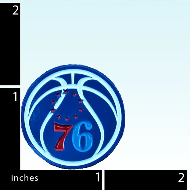 76 Basketball - Lapel Pin