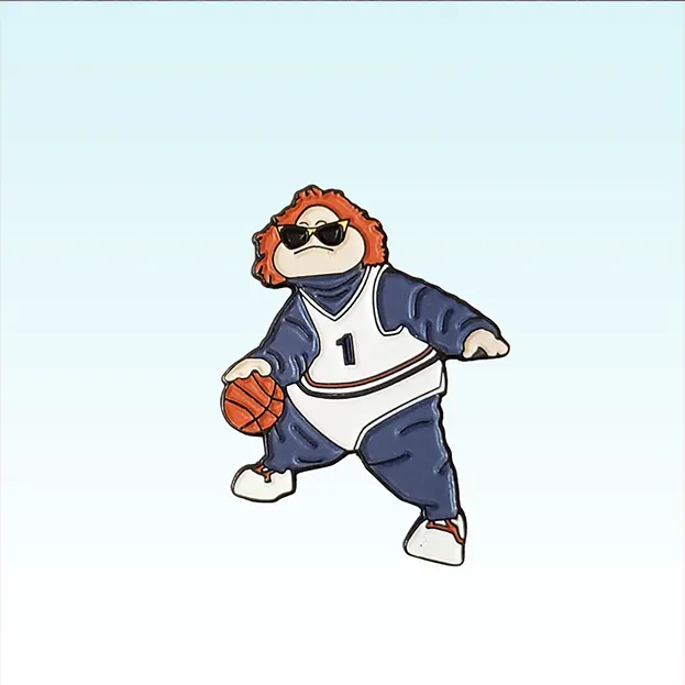 Philadelphia Basektball Mascot - Lapel Pin