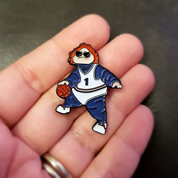 Philadelphia Basektball Mascot - Lapel Pin