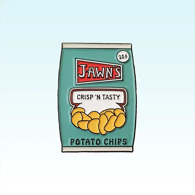Jawn's Potato Chips Bag - Lapel Pin