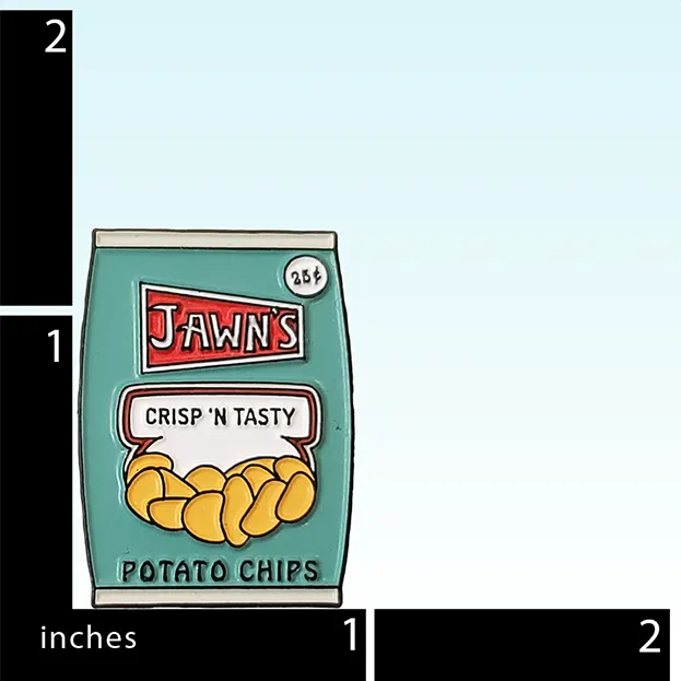 Jawn's Potato Chips Bag - Lapel Pin