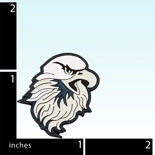 Bearded Eagle - Lapel Pin