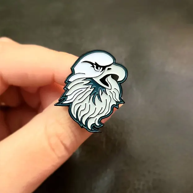 Bearded Eagle - Lapel Pin