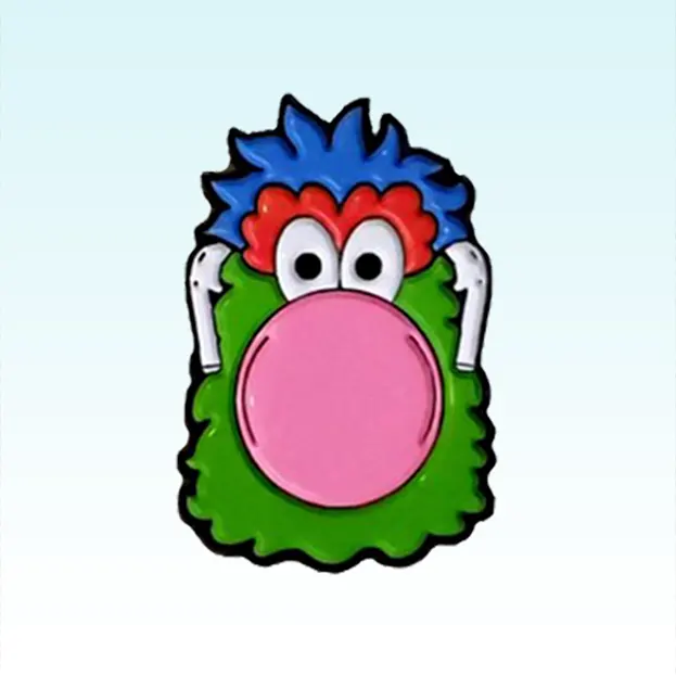 Philadelphia Baseball Mascot - Lapel Pin