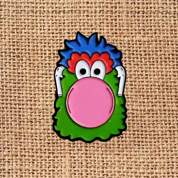 Philadelphia Baseball Mascot - Lapel Pin
