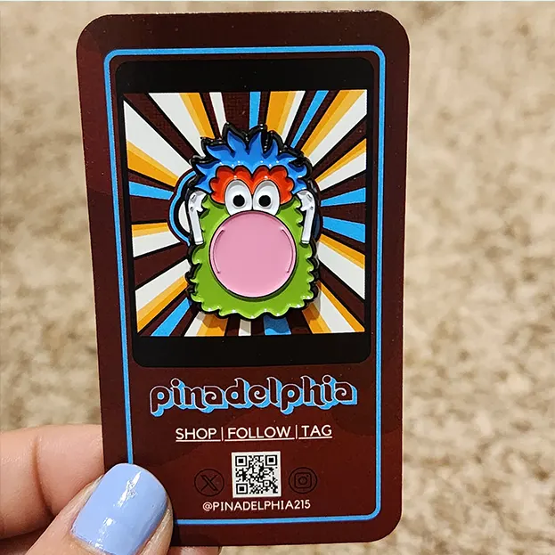 Philadelphia Baseball Mascot - Lapel Pin