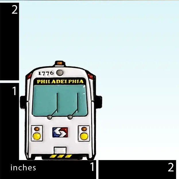 Septa Trolley - Lapel Pin