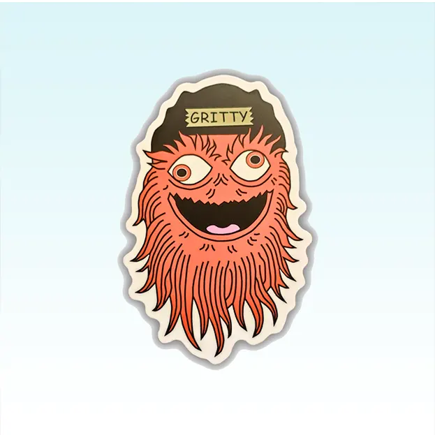 Philadelphia Hockey Mascot Sticker