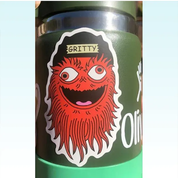 Philadelphia Hockey Mascot - Sticker