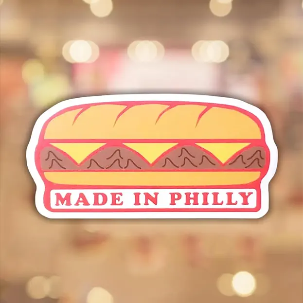 Made in Philly Cheesesteak - Sticker