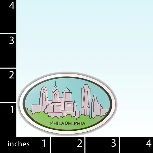 Philadelphia Skyline - Sticker
