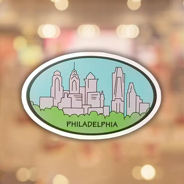 Philadelphia Skyline - Sticker