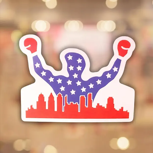 Italian Stallion Skyline - Sticker