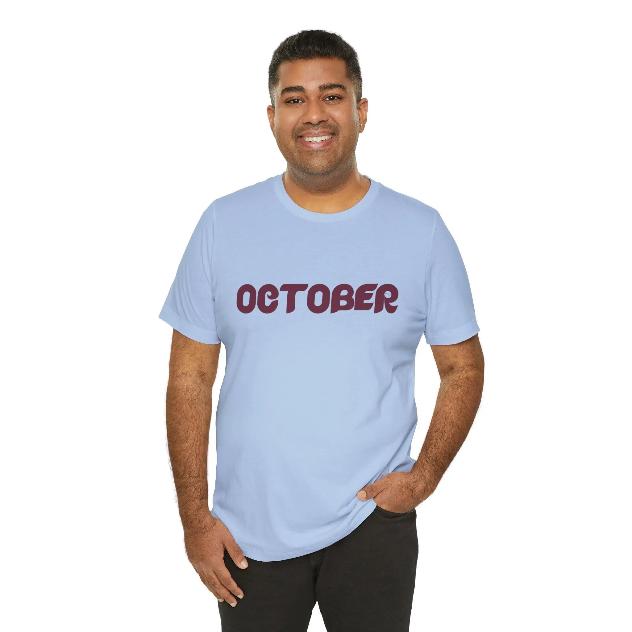 October Baseball Retro T-Shirt